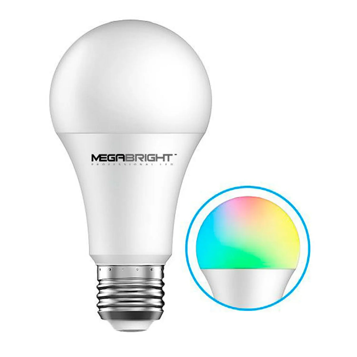 Ampolleta Led Smart A60 10W E27 Wifi Megabright®