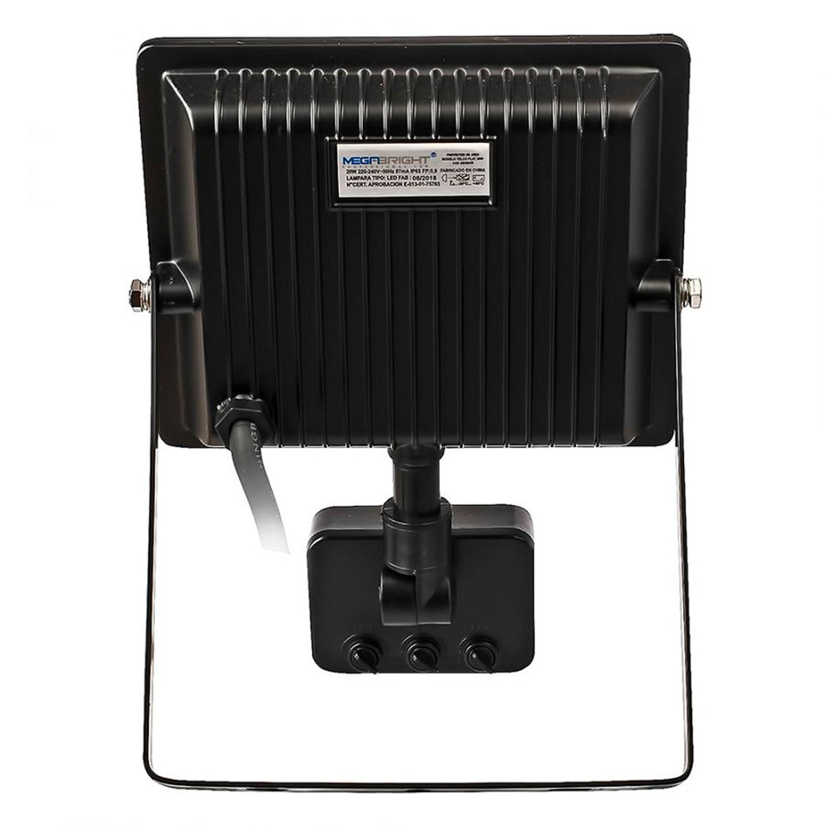 Proyector LED 10W Telco Flat Pro 6000K Con Sensor Megabright®