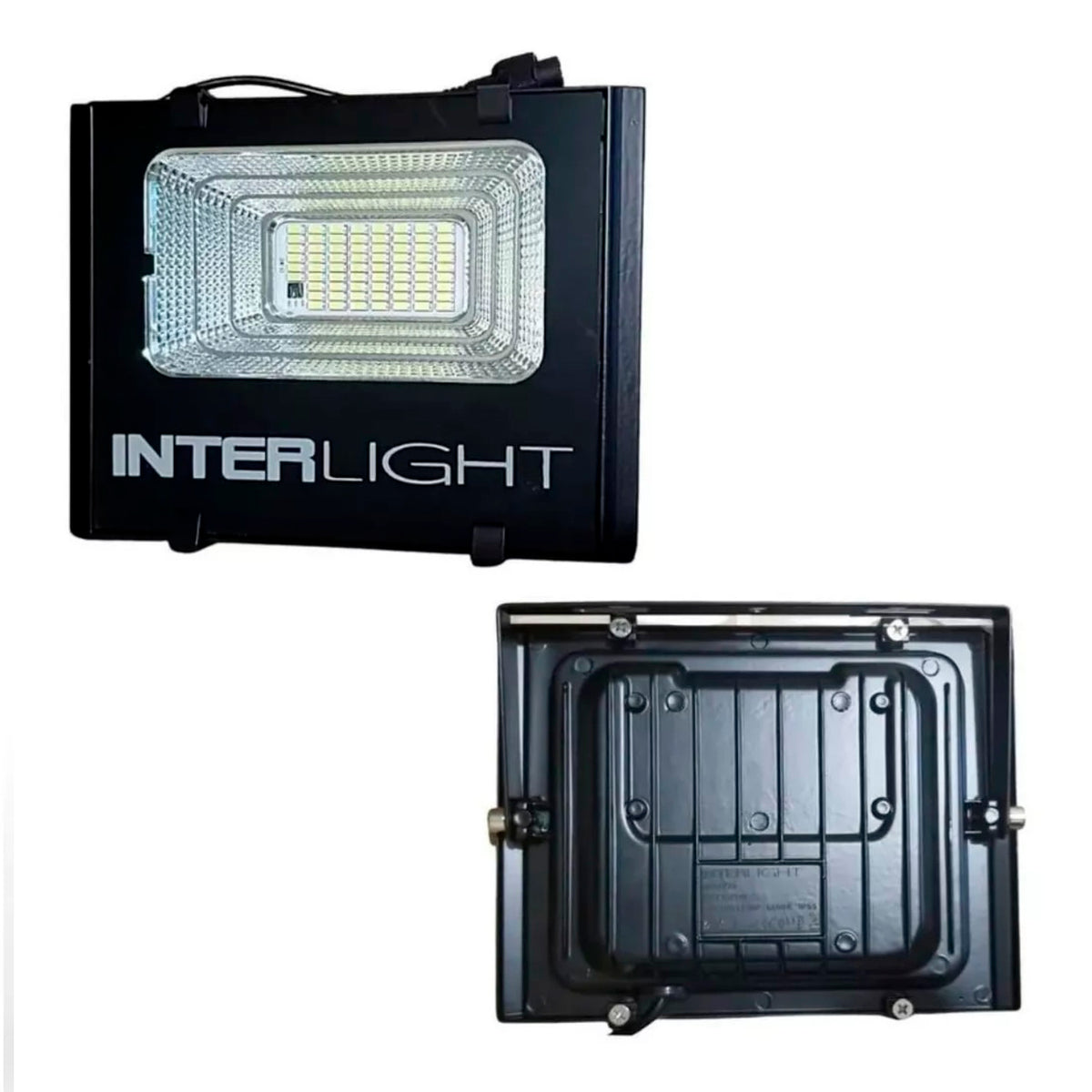 Proyector LED SOLAR 25W + Panel Interlight