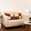 Sofá Cama 2 Cuerpos Modular Felpa Soft Beige 137x80x60 cm