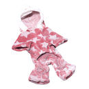 Ropa Abrigo Polar Para Mascota Perro Gato Rosa