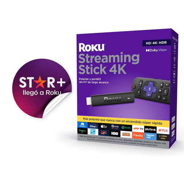 Dispositivo De Streaming Roku Stick 4k