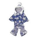 Ropa Abrigo Polar Para Mascota Perro Gato Azul