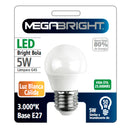 Ampolleta Led G45 Bola 5W/3000K E-27