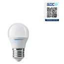 Ampolleta Led G45 Bola 5W/6000K E-27
