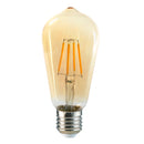 Ampolleta Led ST58 Yellow Glass E27 6W Vintage