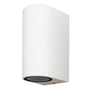 Aplique GU-10 Luz Directa/Indirecta Blanco IP44