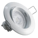 Foco Embutido Basculante GU-10 Blanco D229