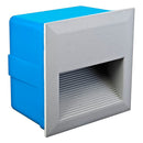 Luminaria Led Embutida Baja Pasillo Cuadrada 3W 4000K