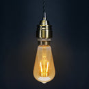 Ampolleta Led ST58 Yellow Glass E27 6W Vintage