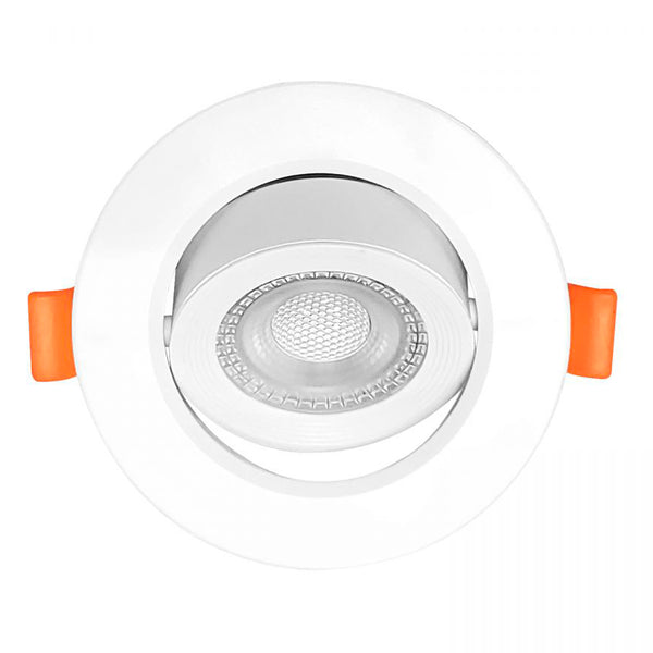 Foco Dirigible Led 6,5W 3000K Luz Cálida