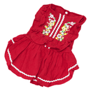 Vestido Rojo Ropa Para Mascota