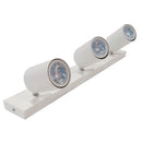 Barra Sobrepuesta Triple GU-10 Blanco Mate P3