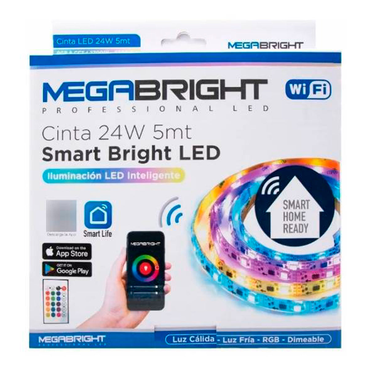 Cinta Led RGB Smart Bright 24W 5MT WIFI