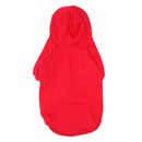 Poleron Abrigo Para Perro Mascota Polerón Sugus Rojo