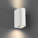 Aplique GU-10 Luz Directa/Indirecta Blanco IP44
