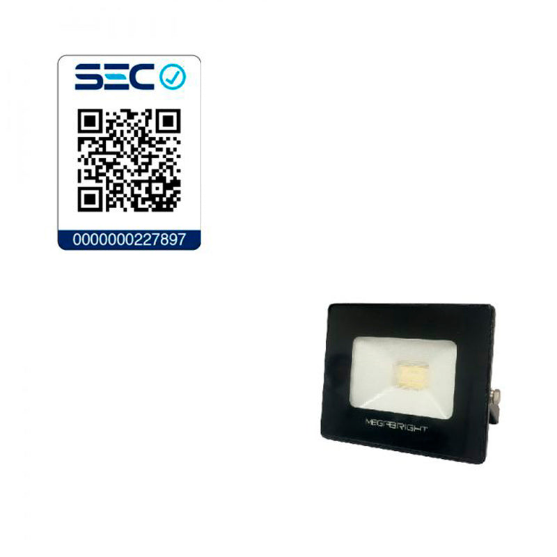Proyector LED 10W Telco Flat Pro 3000K DS43