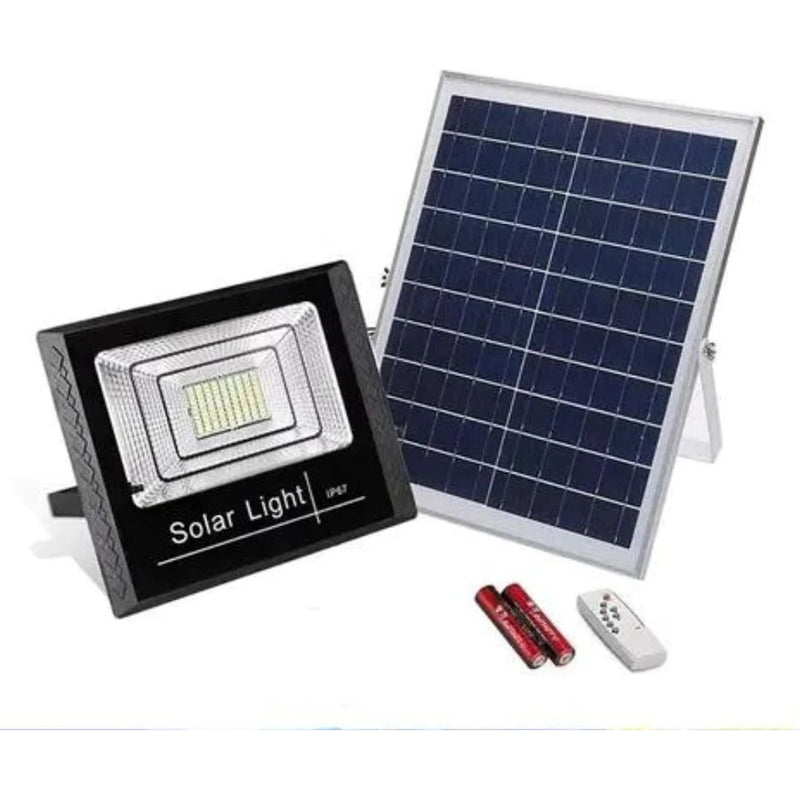 Proyector LED SOLAR 40W + Panel Interlight