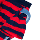 Ropa Abrigo Mezclilla y Rayas  Para Mascota Perro Gato