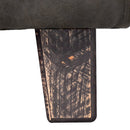 Sofá Cama 2 Cuerpos Modular Poliuretano Gris 137x80x60 Cm