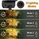 Focos Solares para Exterior 8 unidades 57 LED 2 Impermeables Luz Calida