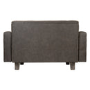 Sofá Cama 2 Cuerpos Modular Poliuretano Gris 137x80x60 Cm