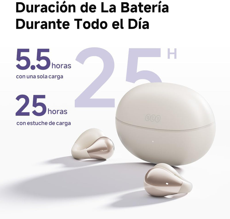 Audífonos Inalámbricos QCY Crossky C30 Blanco
