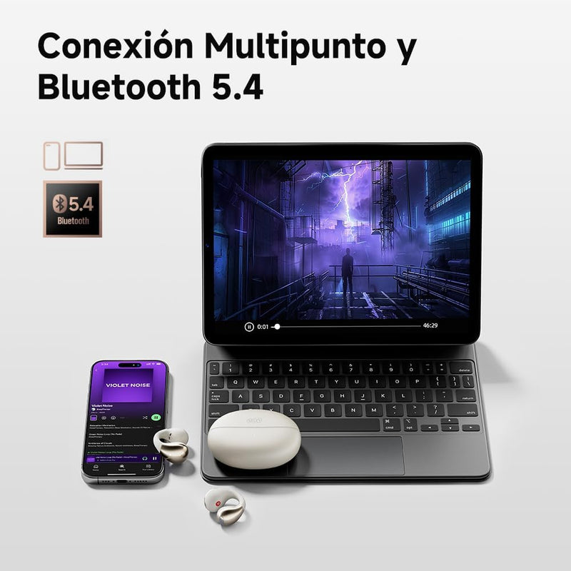 Audífonos Inalámbricos QCY Crossky C30 Negro