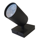 Barra Sobrepuesta Simple GU-10 Negro Mate P1