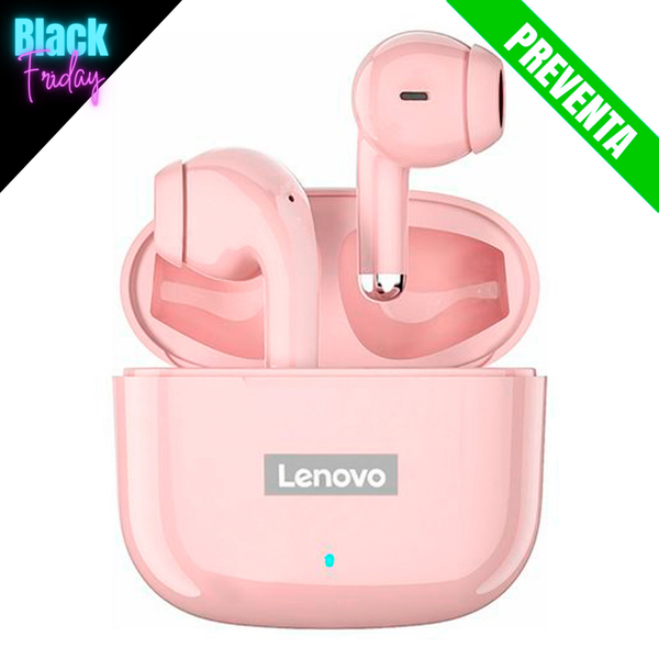 Audífonos Inalámbricos Lenovo LP40 Pro Rosa