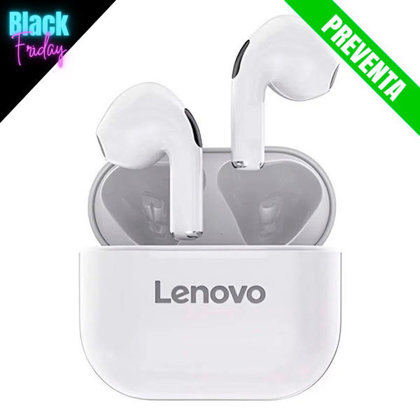 Audífonos Inalámbricos Lenovo LP40 Blanco