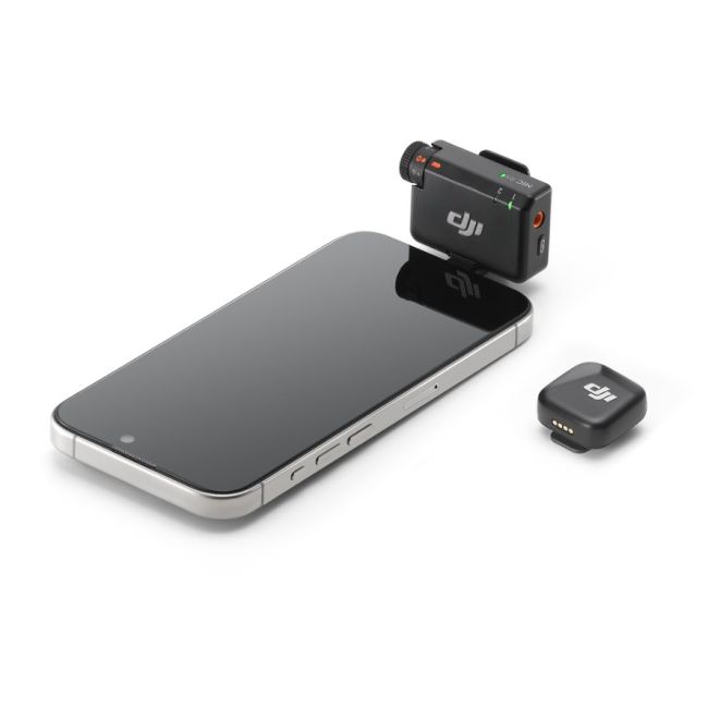 Dji Mic Mini Kit De Micrófono Con 1 Trasmisor Y 1 Receptor Negro