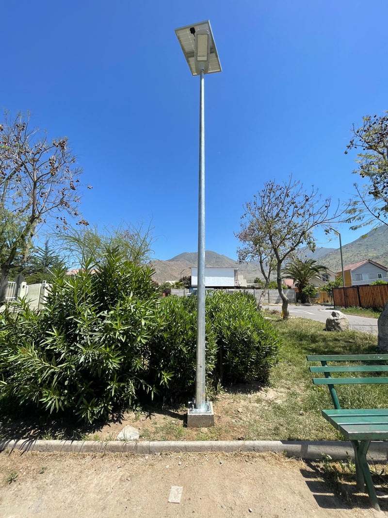 Poste Acero Galvanizado Cónico Tubular 5 Metros
