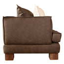 Sofá Modular Seccional Gris Oscuro C2 270x95x68 cm
