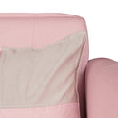 Sofá Cama 2 Cuerpos Modular Rosa 137x80x60 cm