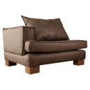 Sofá Modular Seccional Gris Oscuro C1 270x95x68 cm