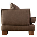 Sofá Modular Seccional Gris Oscuro C1 270x95x68 cm