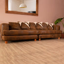 Sofá Modular Seccional Marrón P2 270x95x68 cm