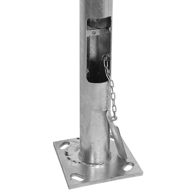 Poste Acero Galvanizado Cónico Tubular 5 Metros