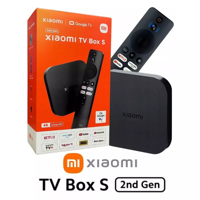 Xiaomi Mi Tv Box S 2nd Generación 4K Ultra Wi-fi Global