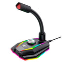 Microfono Gamer Havit GK56B Rgb