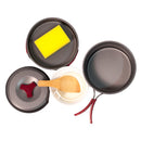 Kit De Ollas Para Camping Portatil