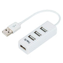 Hub 4 Puertos Usb Con Indicador LED