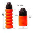 Botella Plegable Para Camping 500 ml