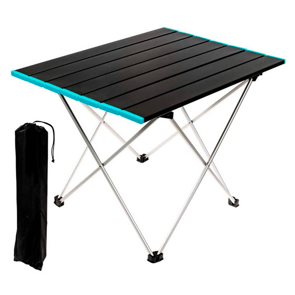Mesa De Camping Portátil Plegable 68 x 46 x 41 Cm